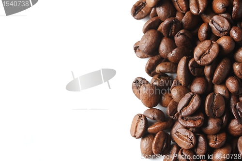 Image of isolated coffee beans