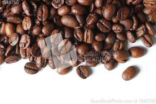 Image of isolated coffee beans