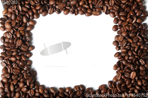 Image of coffee with a frame