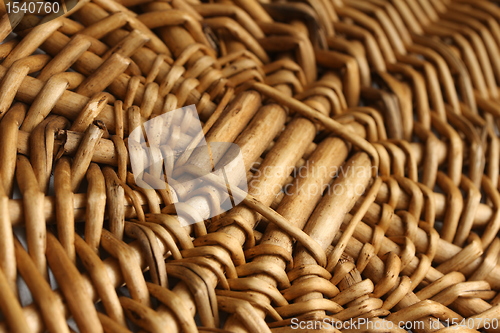 Image of wood basket texture