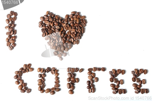 Image of I love coffee