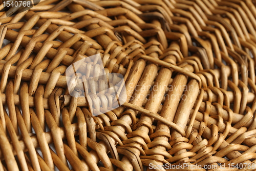 Image of wood basket texture