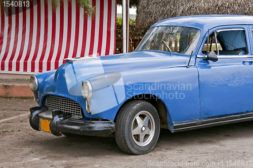 Image of Old cuban car.