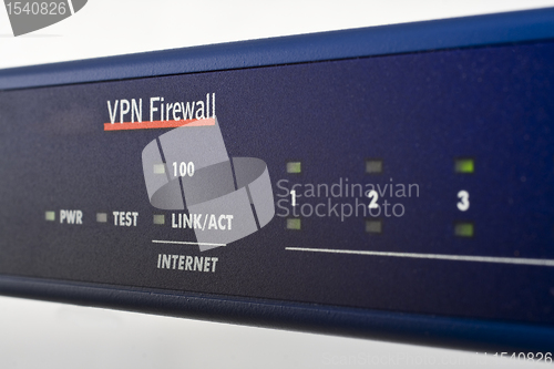 Image of broadband internet firewall router