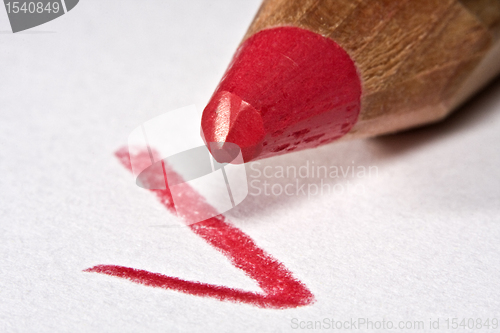 Image of Red pencil