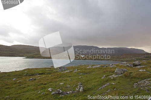 Image of coastal landscape on scottish isle