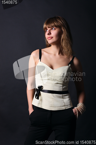 Image of Beautiful girl portrait