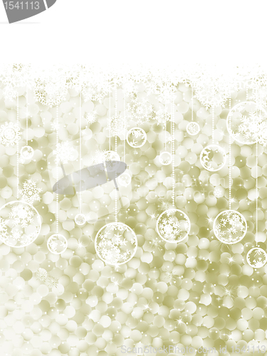 Image of Elegant Christmas background. EPS 8
