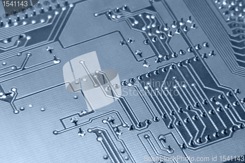 Image of circuit board detail