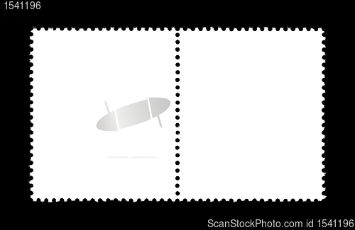 Image of plain stamp