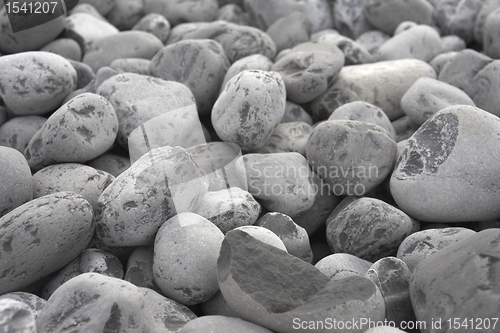 Image of grey pebbles background