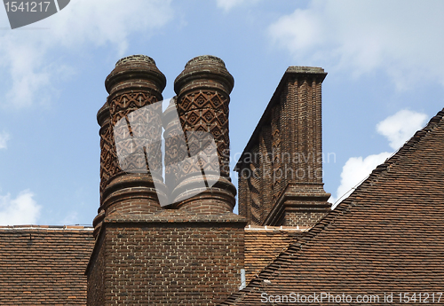 Image of chimneys of Schloss Cecilienhof