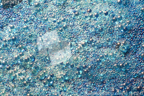 Image of blue bubble back