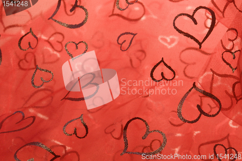 Image of red heartshape back