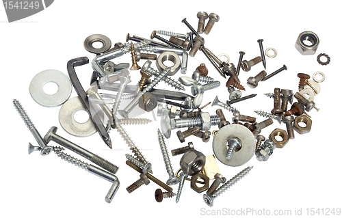 Image of screw clutter