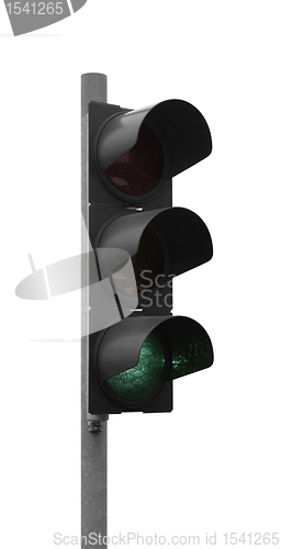 Image of green traffic light