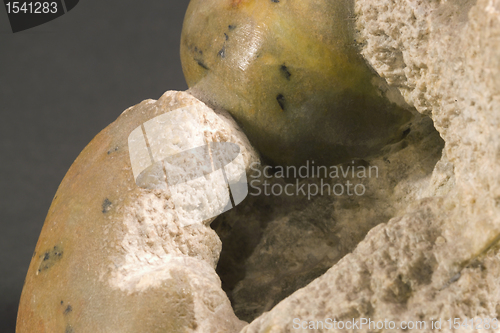 Image of abstract soapstone detail