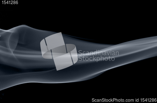 Image of smoke detail in black back
