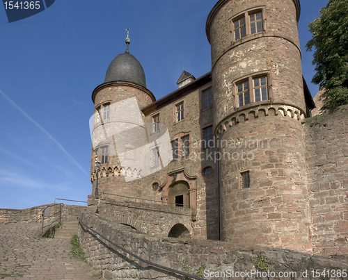 Image of Wertheim Castle detail at summer time