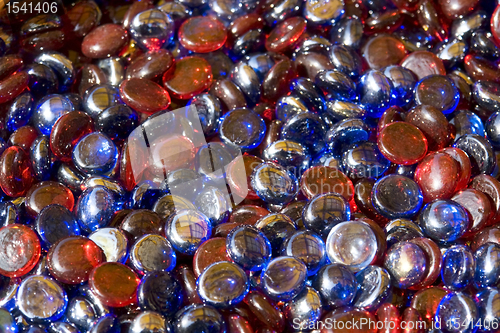 Image of colorful glass beads