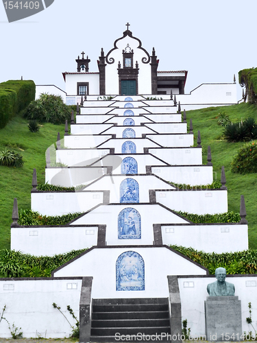 Image of church at Sao Miguel Island