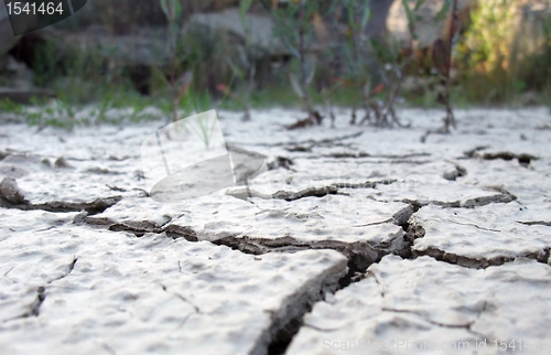 Image of chapped desert border