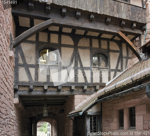 Image of Haut-Koenigsbourg Castle detail