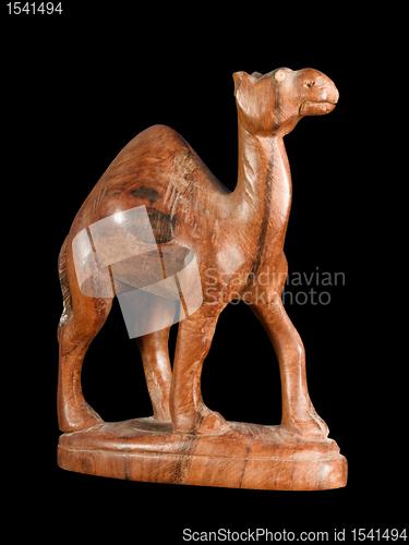 Image of wooden dromedary