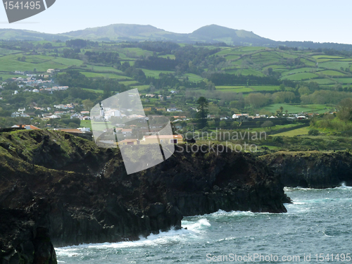 Image of coastal scenery at the Azores