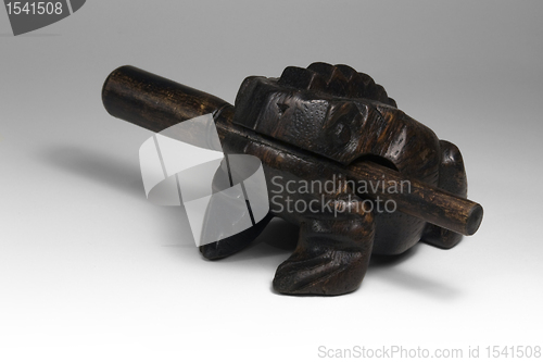Image of wooden percussion instrument