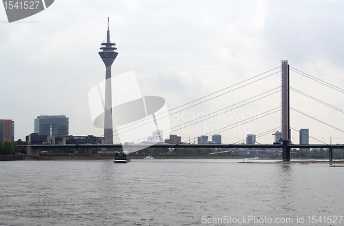 Image of River Rhine scenery in D