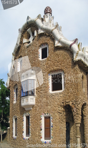 Image of weird house in Barcelona