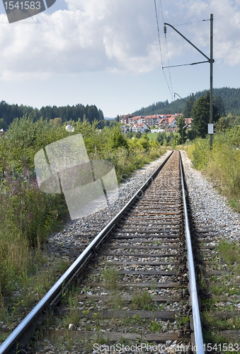 Image of railroad track