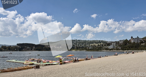 Image of Schluchsee beach scenery
