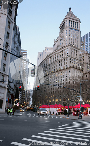 Image of Financial District in New York