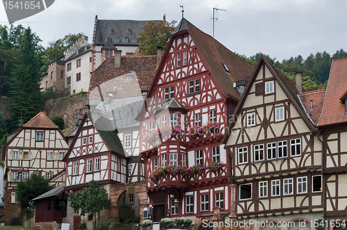 Image of half timbered houses in Miltenberg