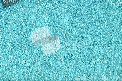 Image of blue foam background