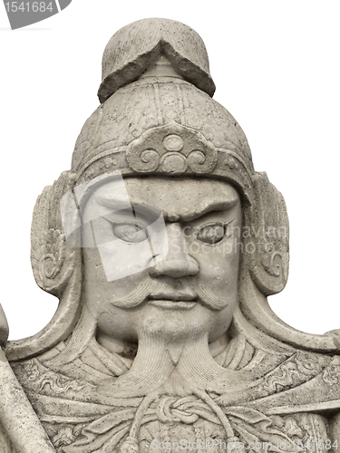 Image of stone warrior