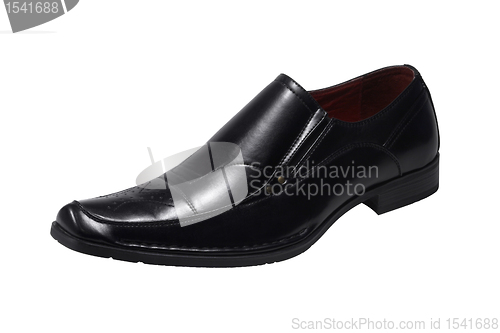 Image of mens shoe sideways