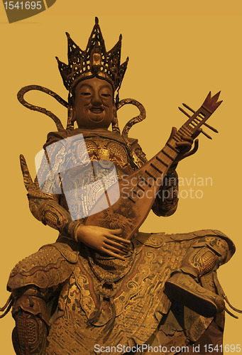 Image of sculpture in the Jade Buddha Temple