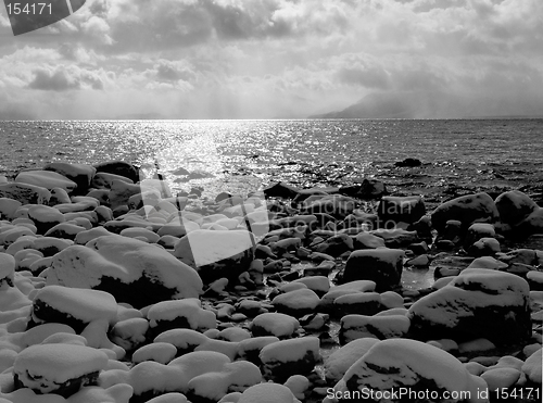 Image of Winter scene by Lake Tahoe