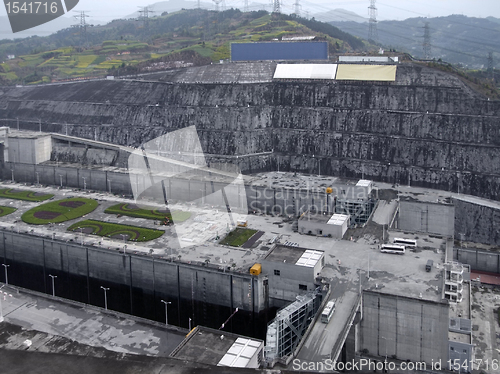 Image of Three Gorges Dam at Yangtze River