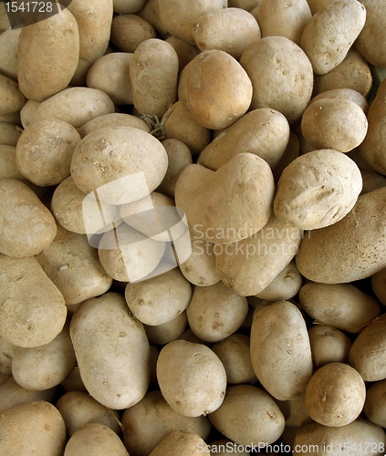Image of full frame potatoe background