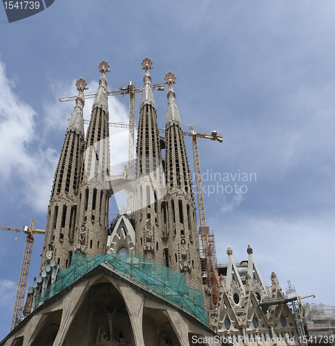 Image of Sagrada Familia detail