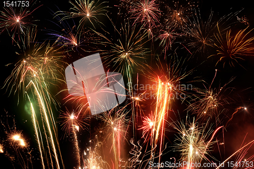 Image of fireworks display