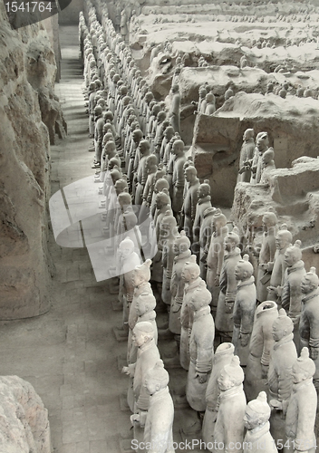 Image of Terracotta Army in Xian