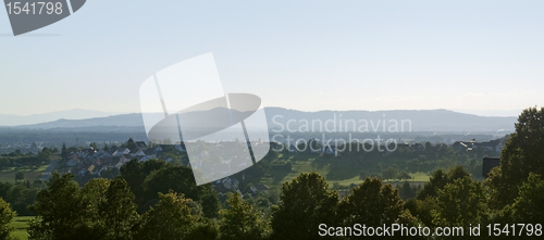 Image of panoramic view around Emmendingen