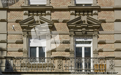 Image of old fashioned balcony