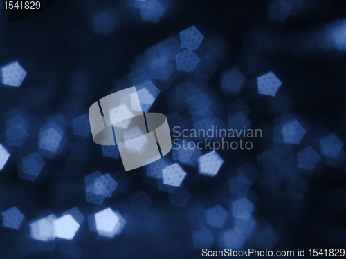 Image of abstract blue blurry back