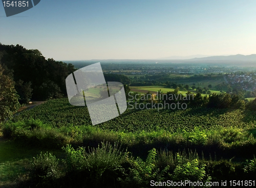 Image of around Hochburg Emmendingen at evening time